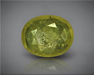 Natural Heated & Treated Yellow Sapphire Certified 2.70 CTS (DIN 86160 )